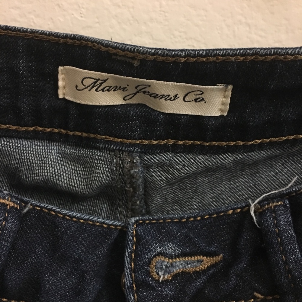 Mavi dark wash skinny jeans